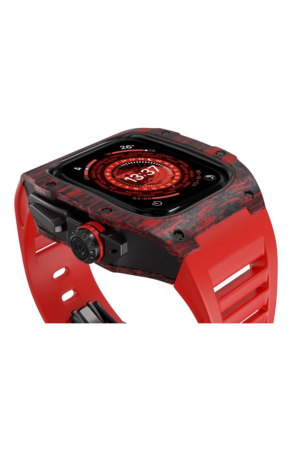 Смарт-часы apple watch 8 45mm extreme red CAVIAR, арт. 28264_45, фото 6