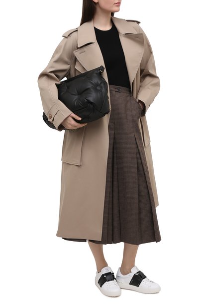 Кожаные кеды rockstud untitled VALENTINO, арт. UW2S0A01/LTU, фото 2