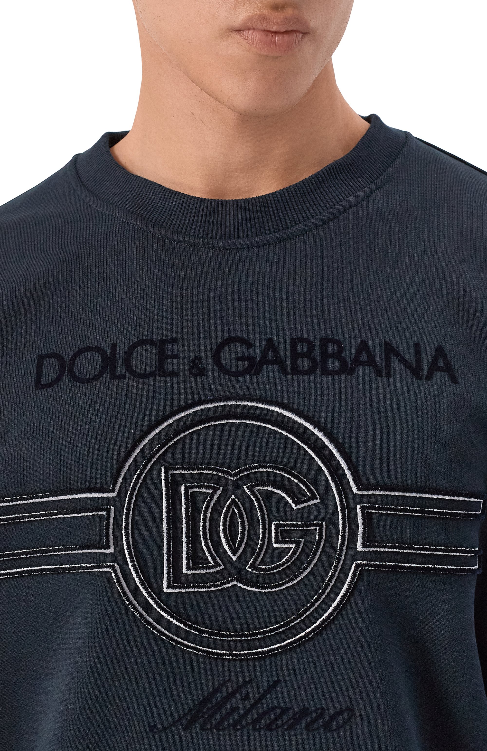 Хлопковый свитшот DOLCE & GABBANA, арт. G9AHSZ/G7PGB, фото 5
