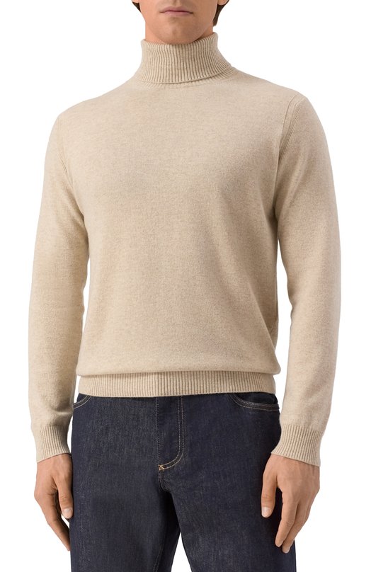 Кашемировая водолазка MVST M25.1PM.K016 Бежевый  M25.1PM.K016 Фото 3