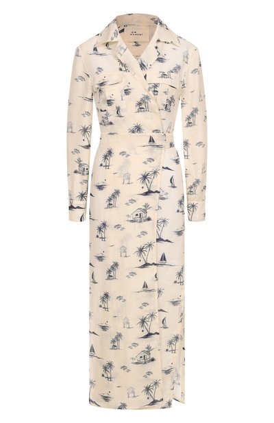 Женское льняное платье MANEBI, арт. L81MS