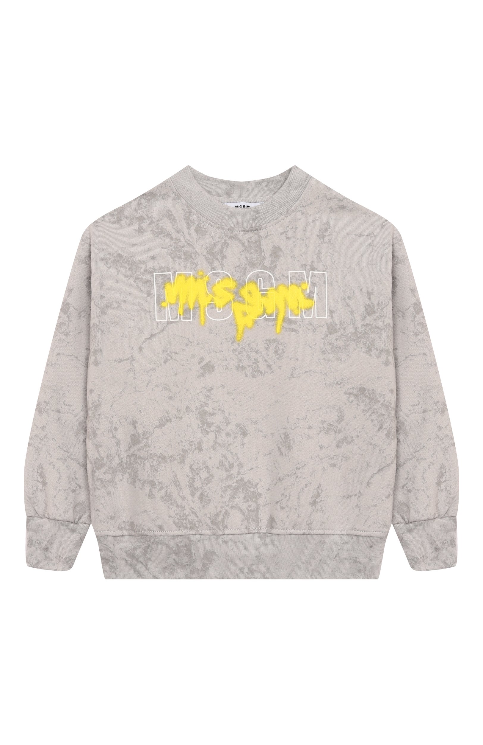Хлопковый свитшот MSGM KIDS, арт. F6MSJBSW242, фото 1