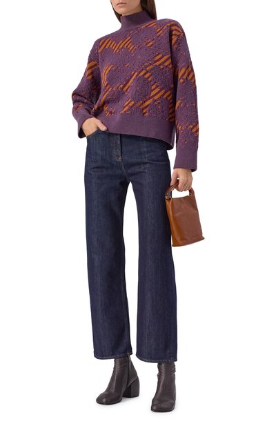 Кожаные ботильоны DRIES VAN NOTEN, арт. WS242-1298/140, фото 3