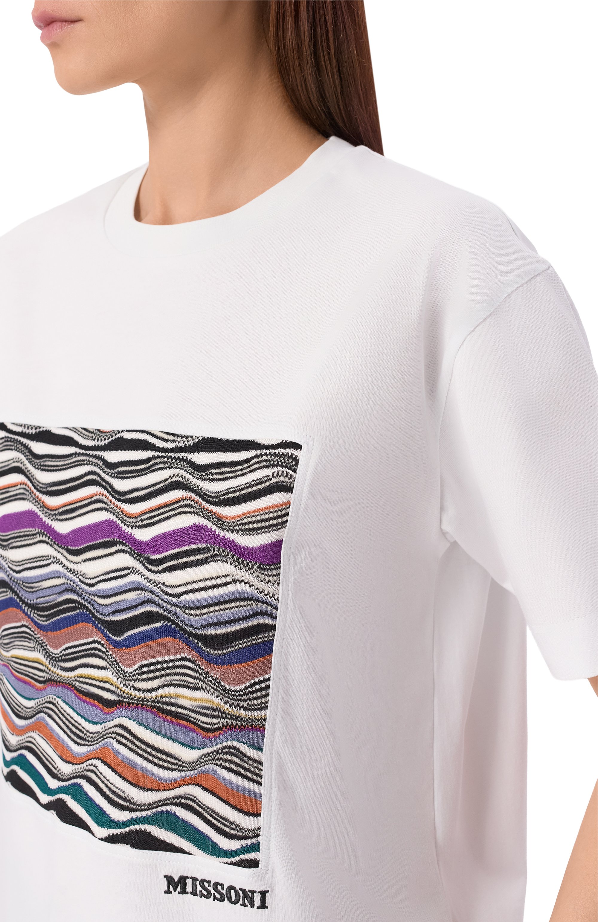 Хлопковая футболка MISSONI, арт. DS25WL06/BJ00PJ, фото 5