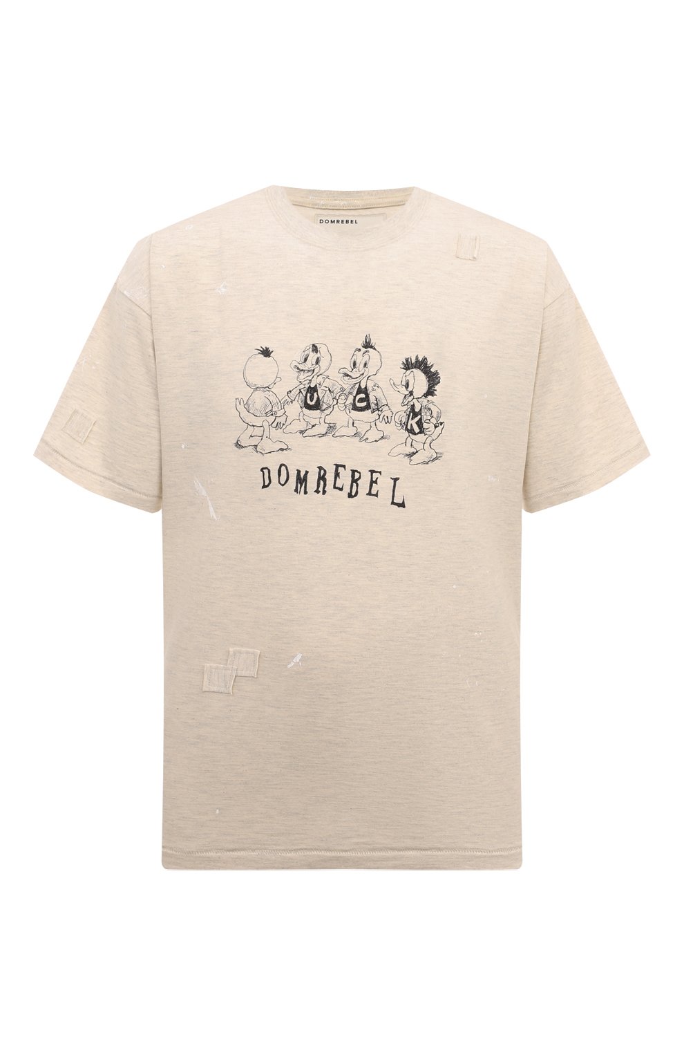 Хлопковая футболка DOMREBEL, арт. M SCH00LYARD T-SHIRT/TSHIRT, фото 1