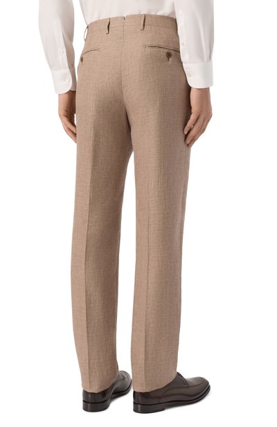 Брюки из шерсти и льна CORNELIANI, арт. 275002/2718263, фото 4