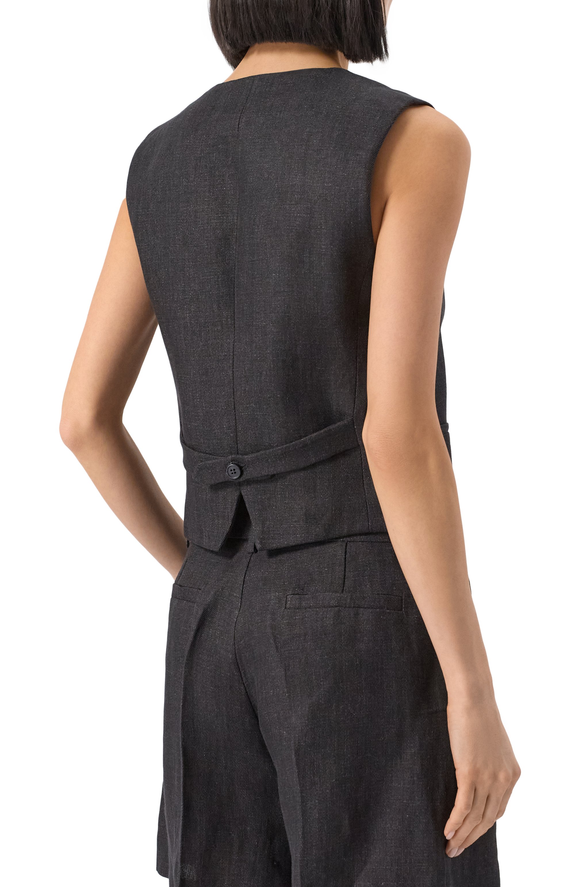 Льняной жилет P.A.R.O.S.H., арт. D410041, фото 4