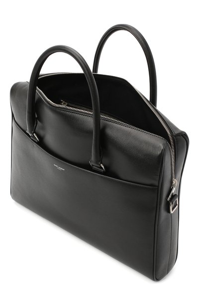Кожаная сумка для ноутбука duffle SAINT LAURENT, арт. 625449/BTY0E, фото 4