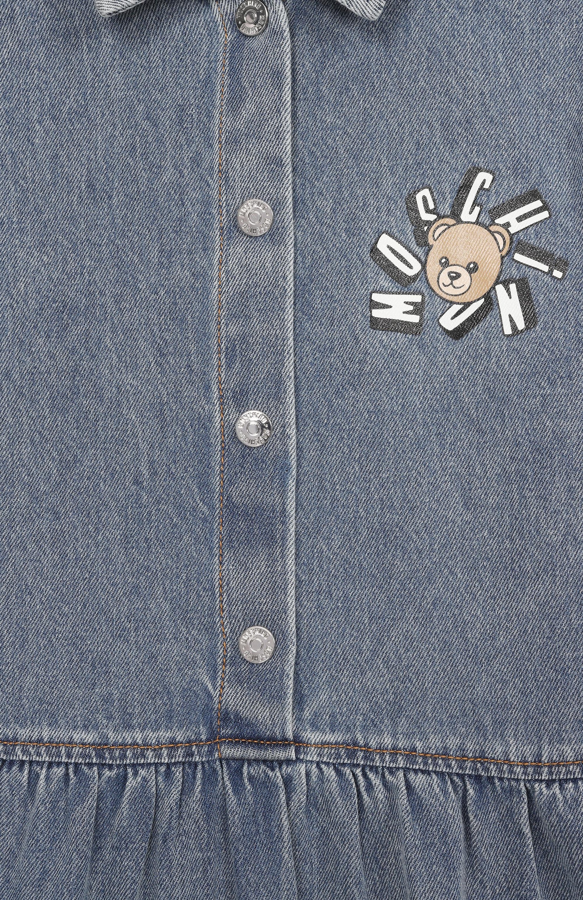 Джинсовое платье MOSCHINO, арт. HDV0HD/L0E44_001, фото 3