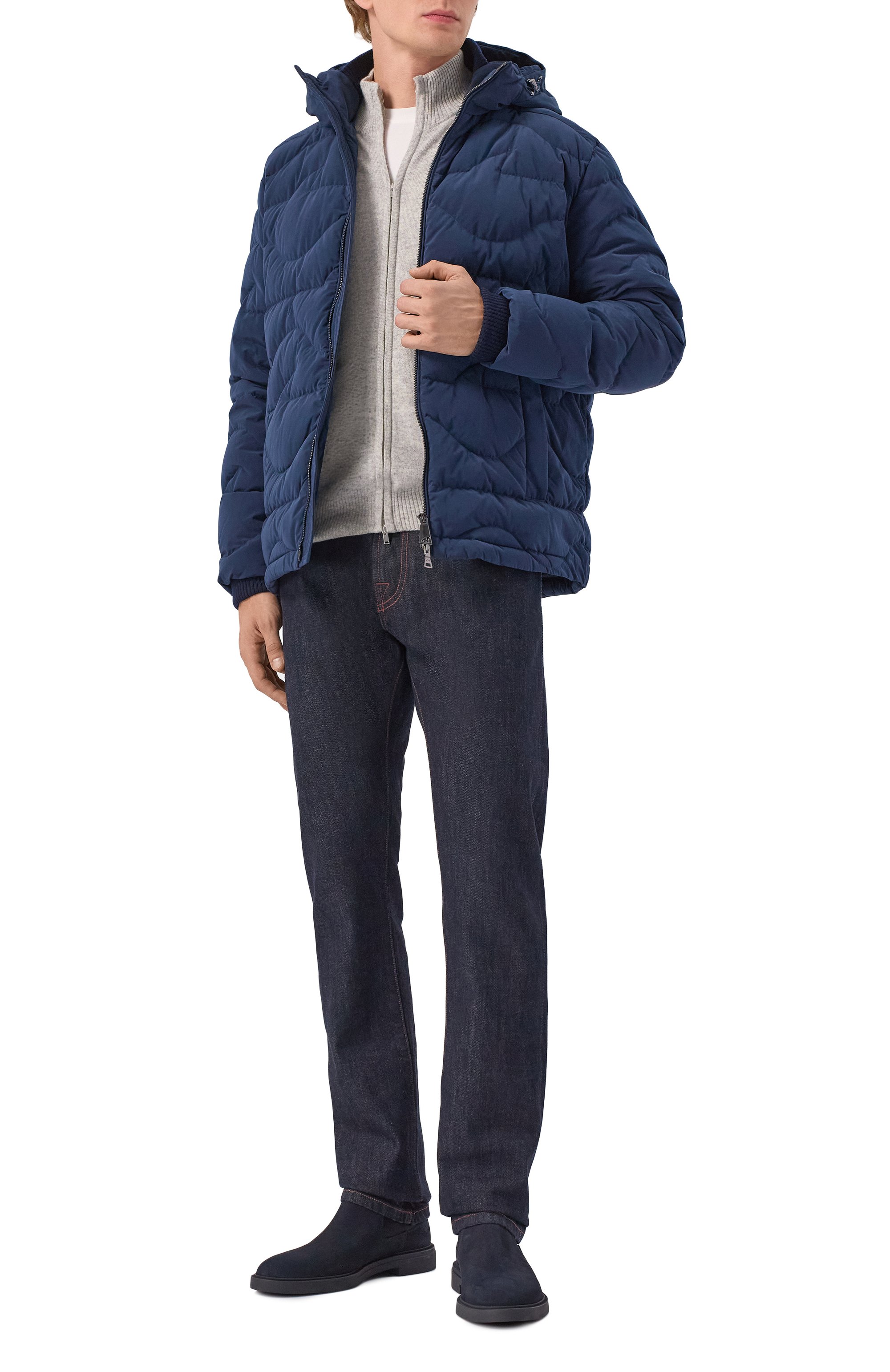 Замшевые челси calev BOSS, арт. 50552528, фото 2