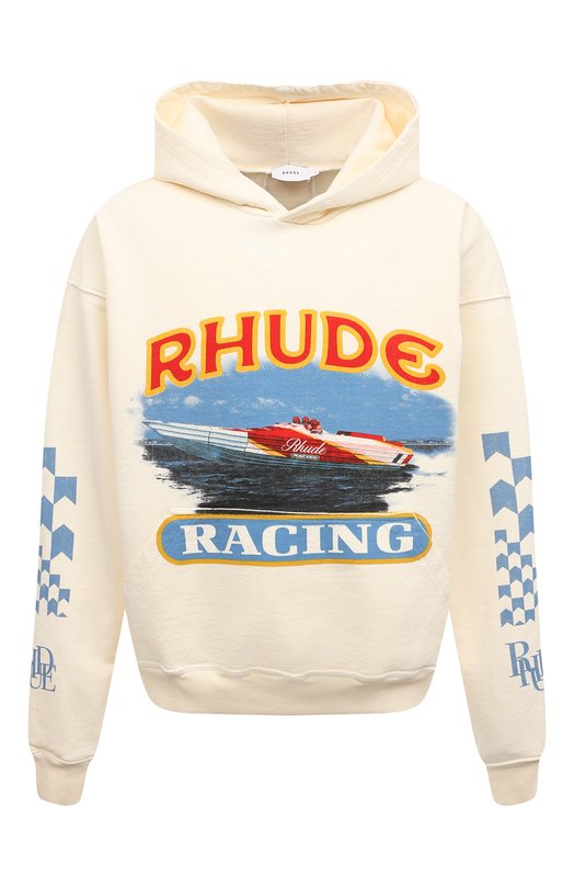 

Хлопковое худи Rhude, Белый