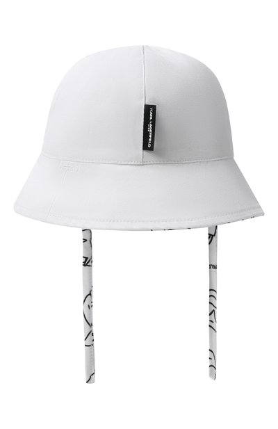 Двусторонняя панама KARL LAGERFELD KIDS белого цвета по цене 5980 руб., арт. Z31188, фото 2 Двусторонняя панама KARL LAGERFELD KIDS, арт. Z31188, фото 2