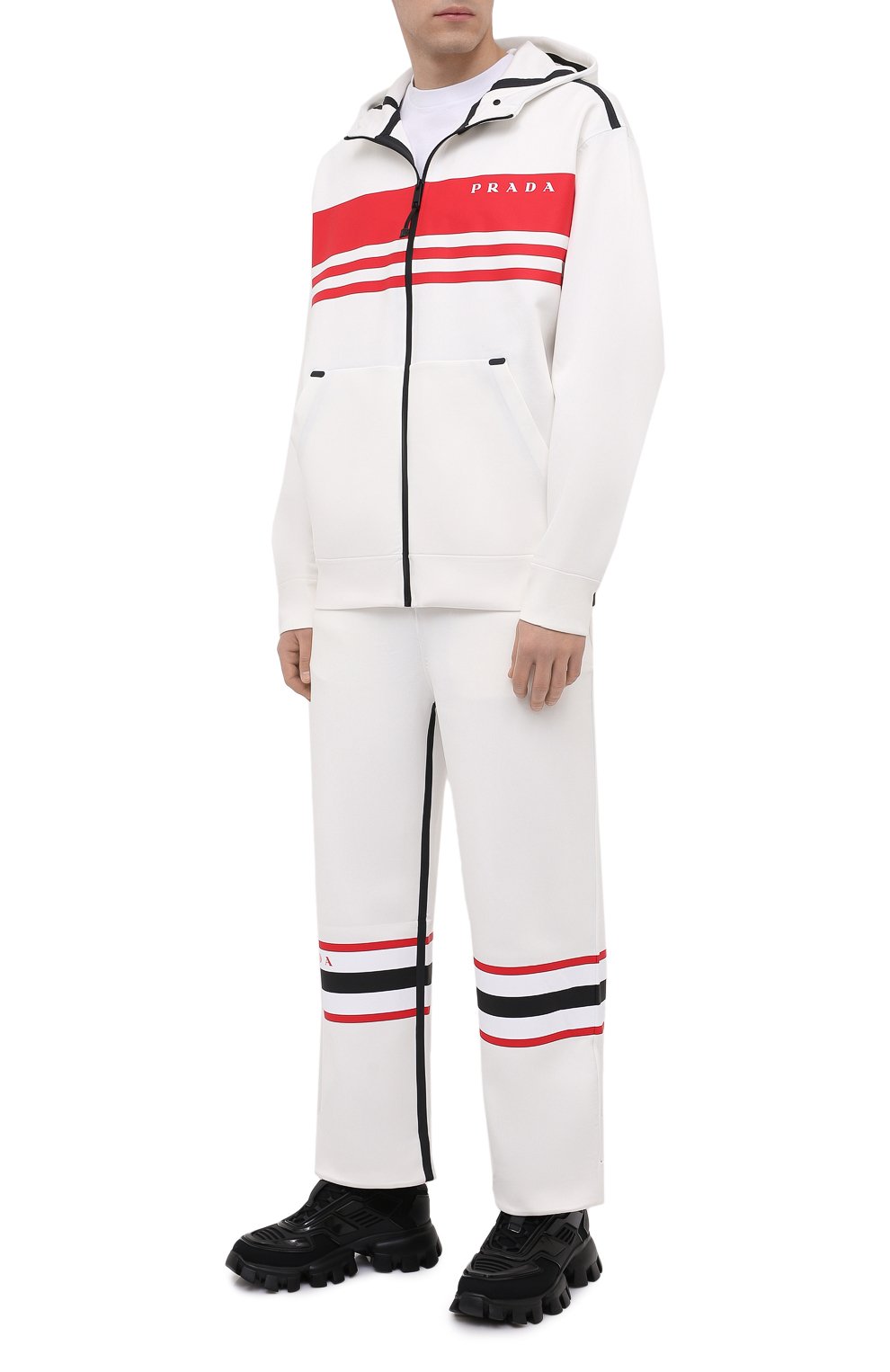 Кроссовки cloudbust thunder PRADA черного цвета по цене 89000 руб., арт. 2EG293-3KZU-F0002, фото 2 Кроссовки cloudbust thunder PRADA, арт. 2EG293-3KZU-F0002, фото 2