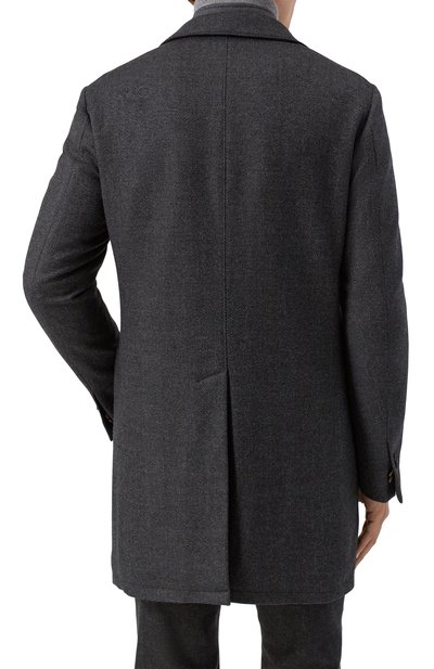 Шерстяное пальто CORNELIANI, арт. 261590-2612500, фото 4