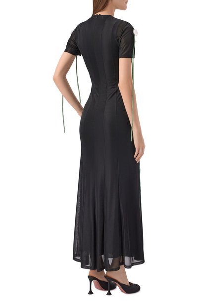 Платье MOSCHINO черного цвета по цене 177500 руб., арт. A0423/0446, фото 3 Платье MOSCHINO, арт. A0423/0446, фото 3