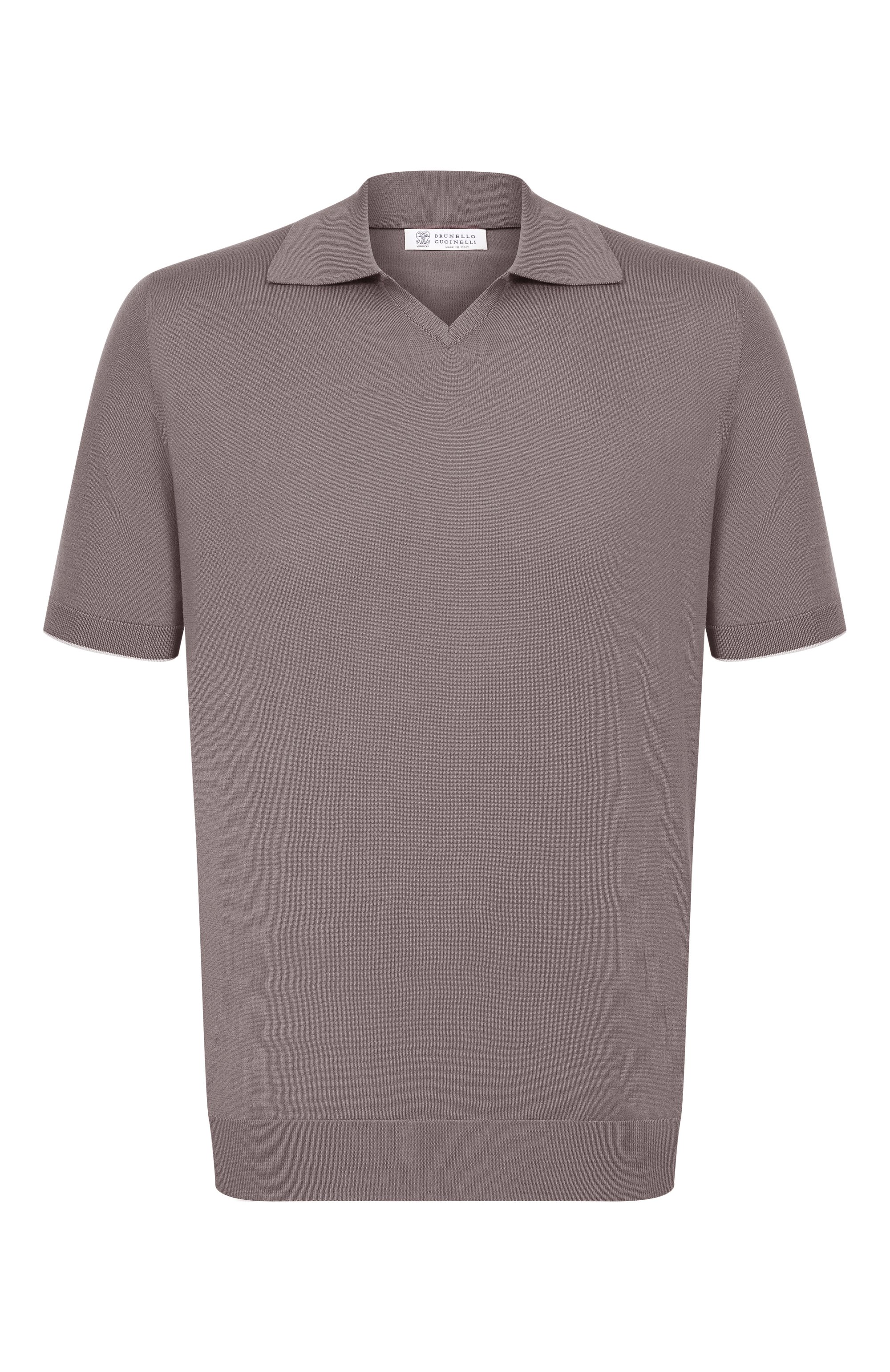 Хлопковое поло BRUNELLO CUCINELLI, арт. M29800145, фото 1