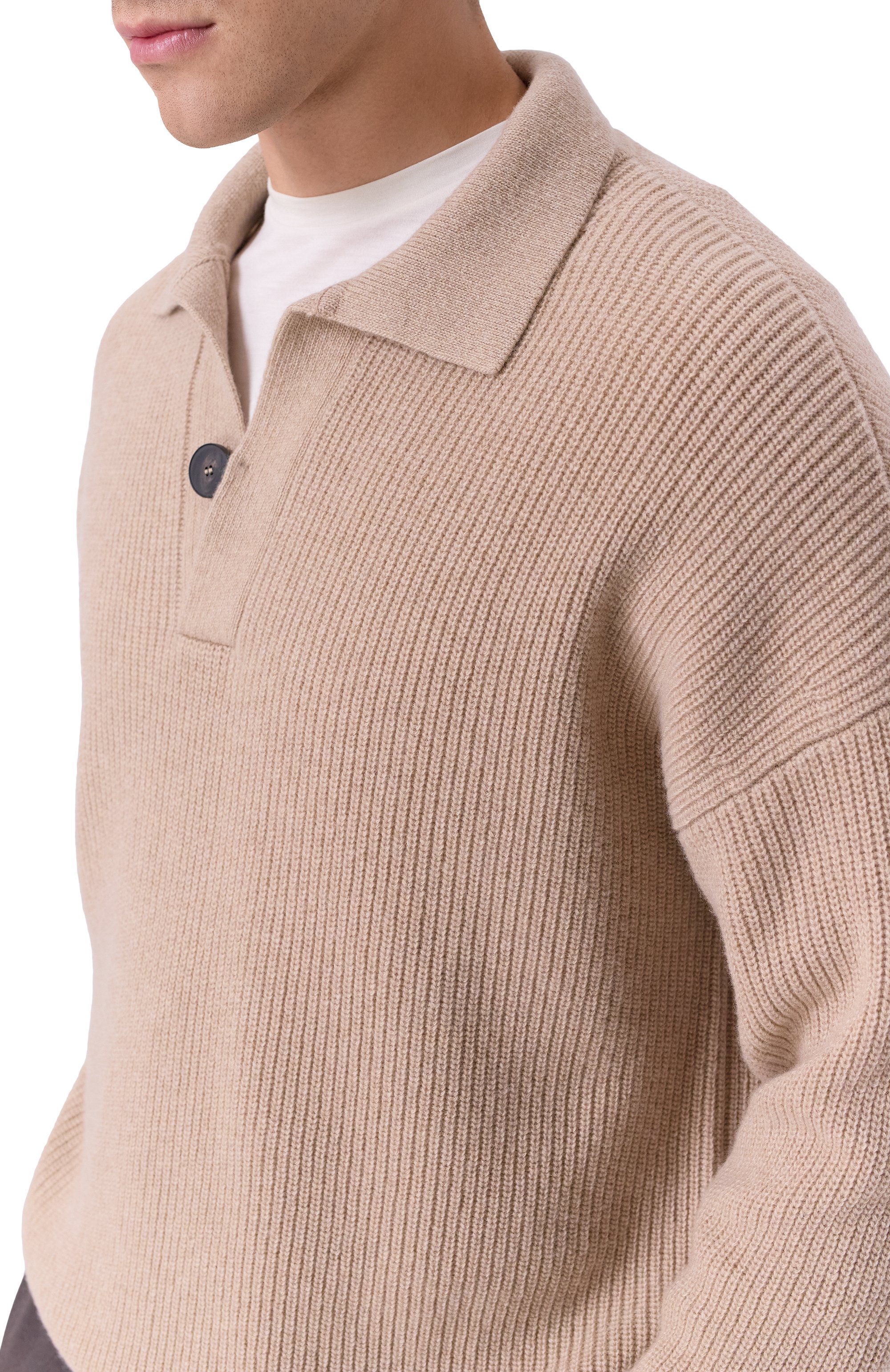 Шерстяное поло KITON, арт. UMM066102, фото 5