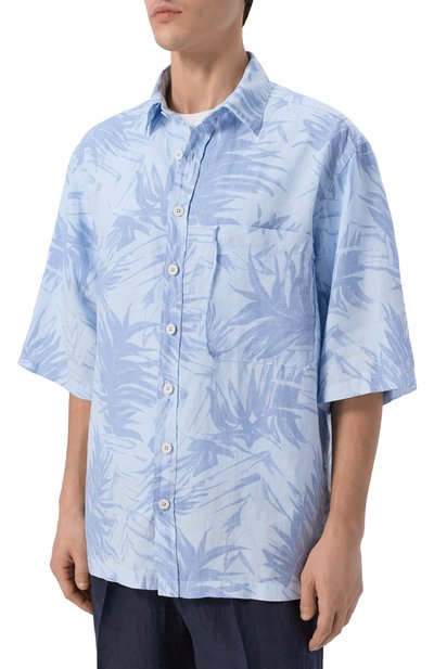 Льняная рубашка INLINUM, арт. STEFAN0/TR0PICAL, фото 3