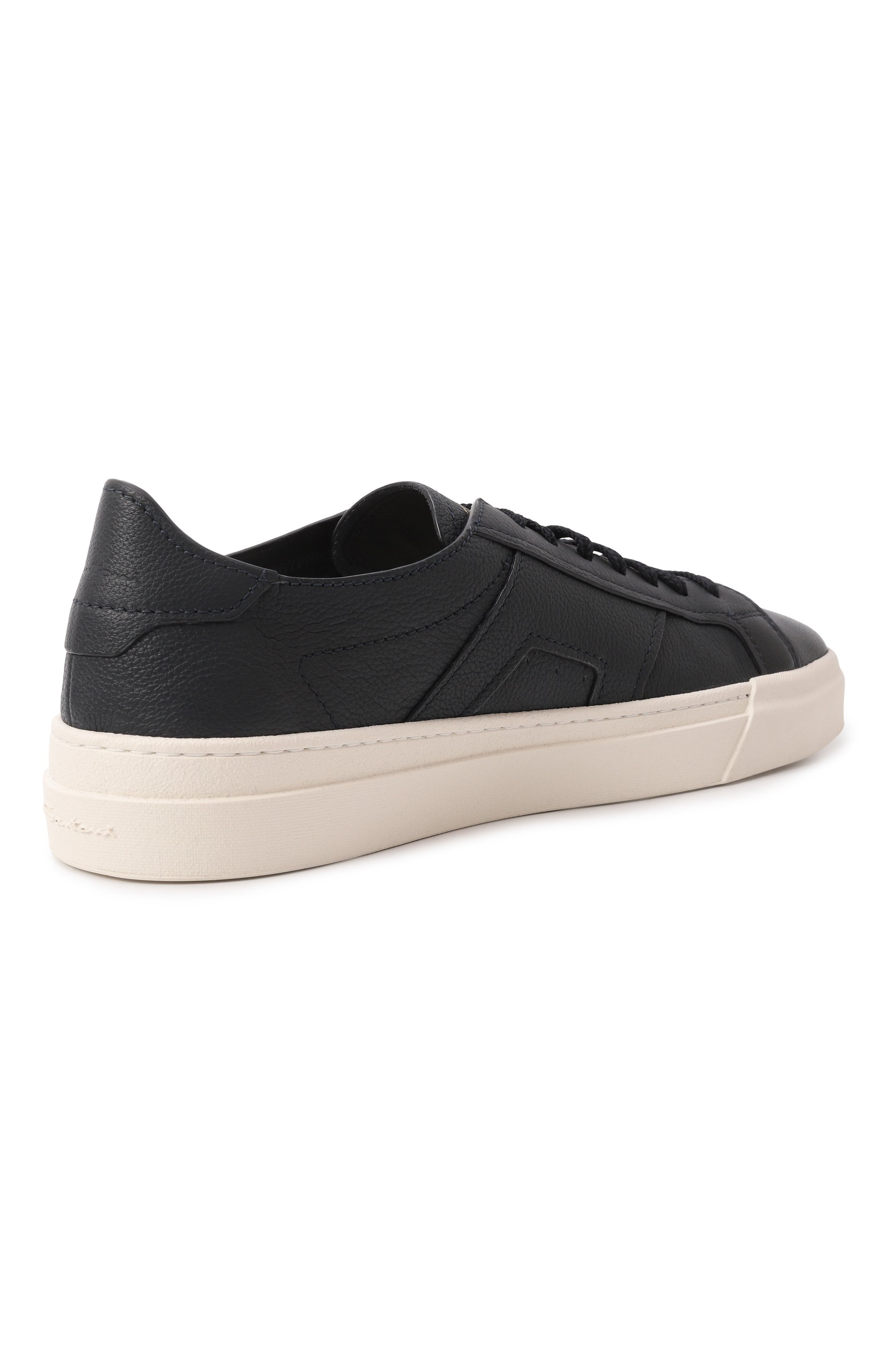 Кожаные кеды double buckle SANTONI, арт. MBGG21967PNNTSIW, фото 5