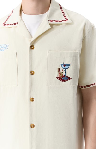 Хлопковая рубашка DROLE DE MONSIEUR, арт. J-SH227-C0215-0W, фото 5