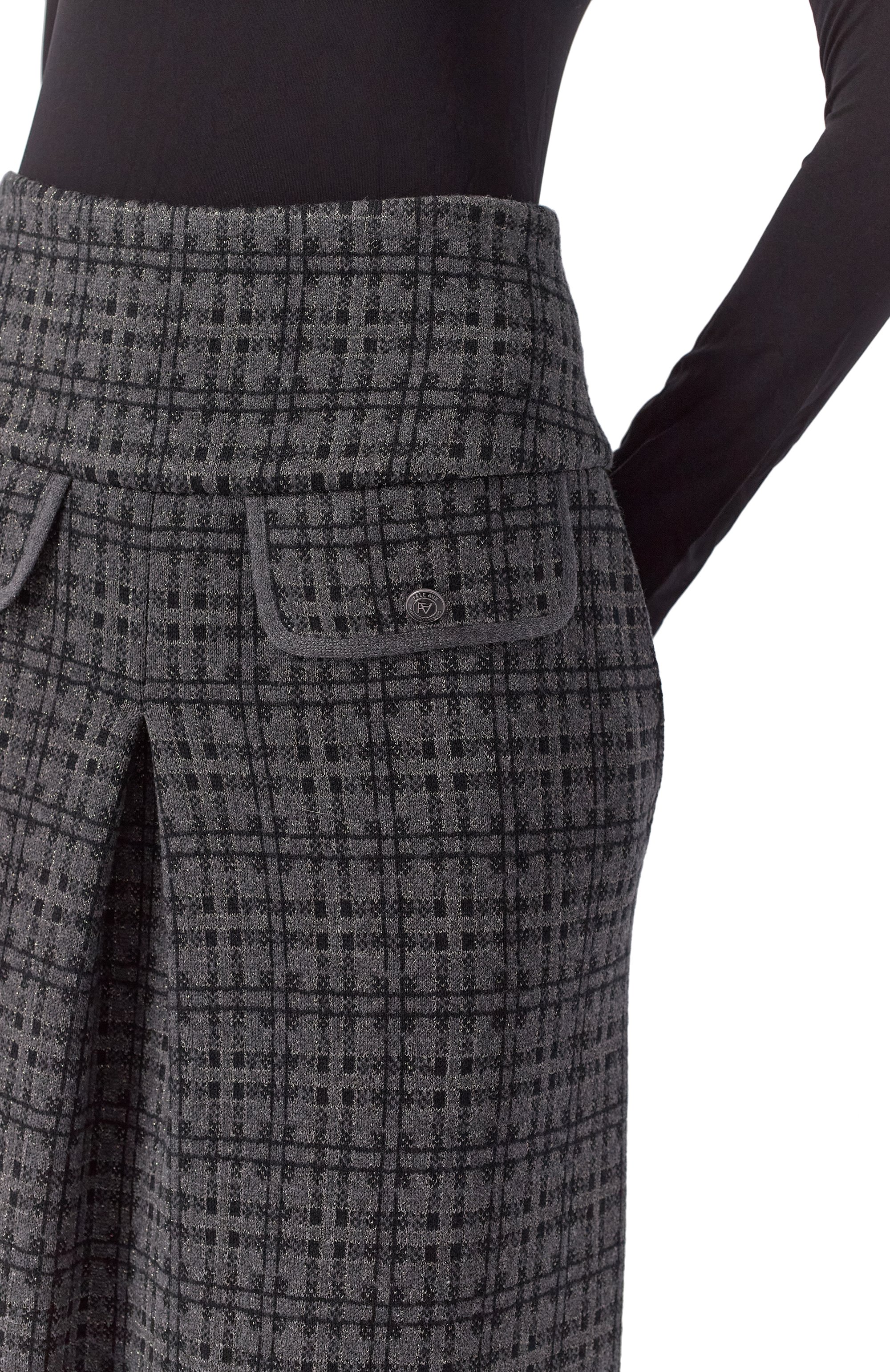 Юбка из шелка и кашемира FREEAGE, арт. W26.SK112.6039.991, фото 5