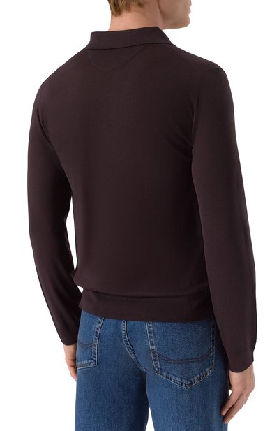 Шерстяное поло ZILLI, арт. KZP001M0202VLIP00, фото 4