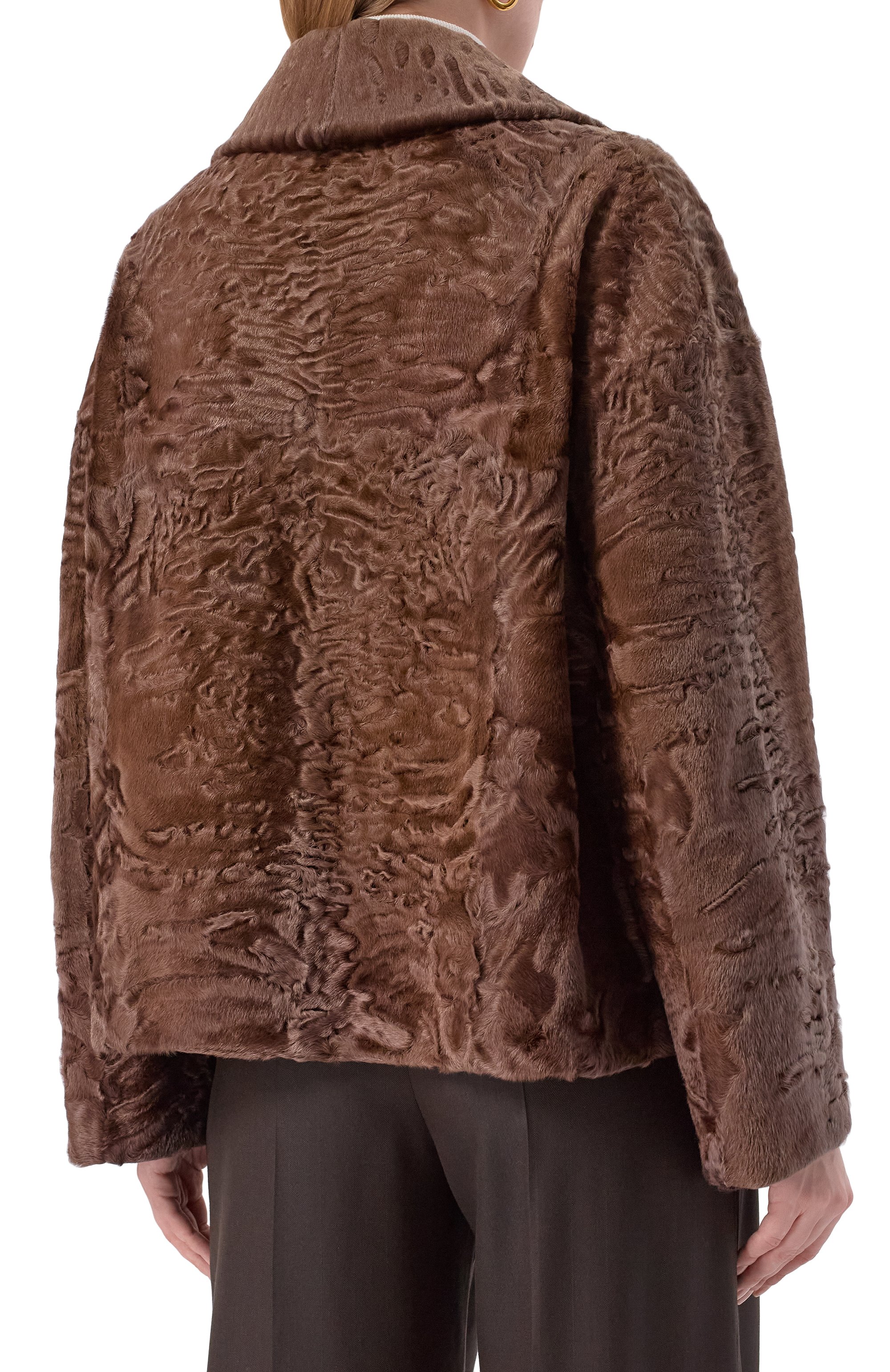 Шуба из каракульчи VICTORIA KUSENKOVA, арт. 767100003656, фото 4