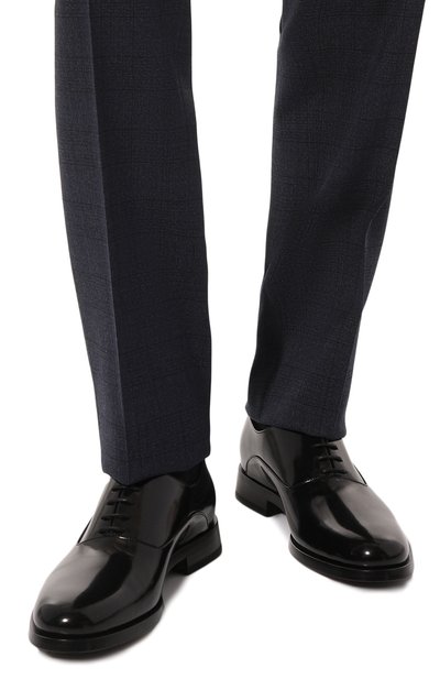 Кожаные оксфорды VALENTINO, арт. 2Y2S0G78/SMU, фото 3