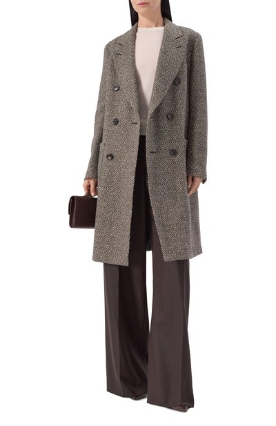 Женское пальто изо льна и кашемира LORO PIANA, арт. FAN1335