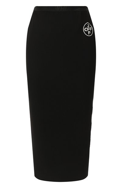 Женская юбка из вискозы OFF-WHITE, арт. 0WCC065S19E020771001