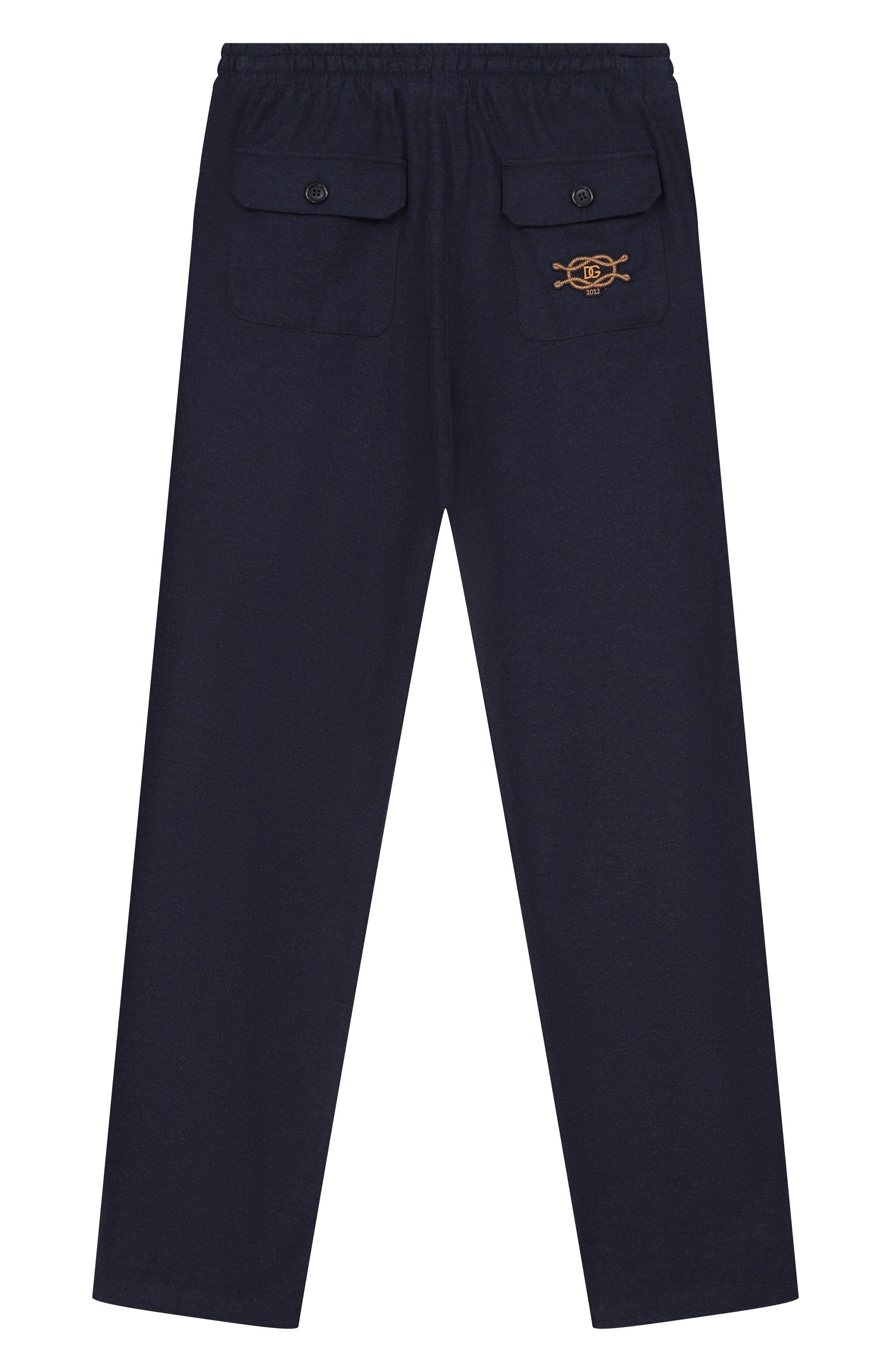Хлопковые брюки DOLCE & GABBANA, арт. L45P47/FU5ZI_001, фото 2