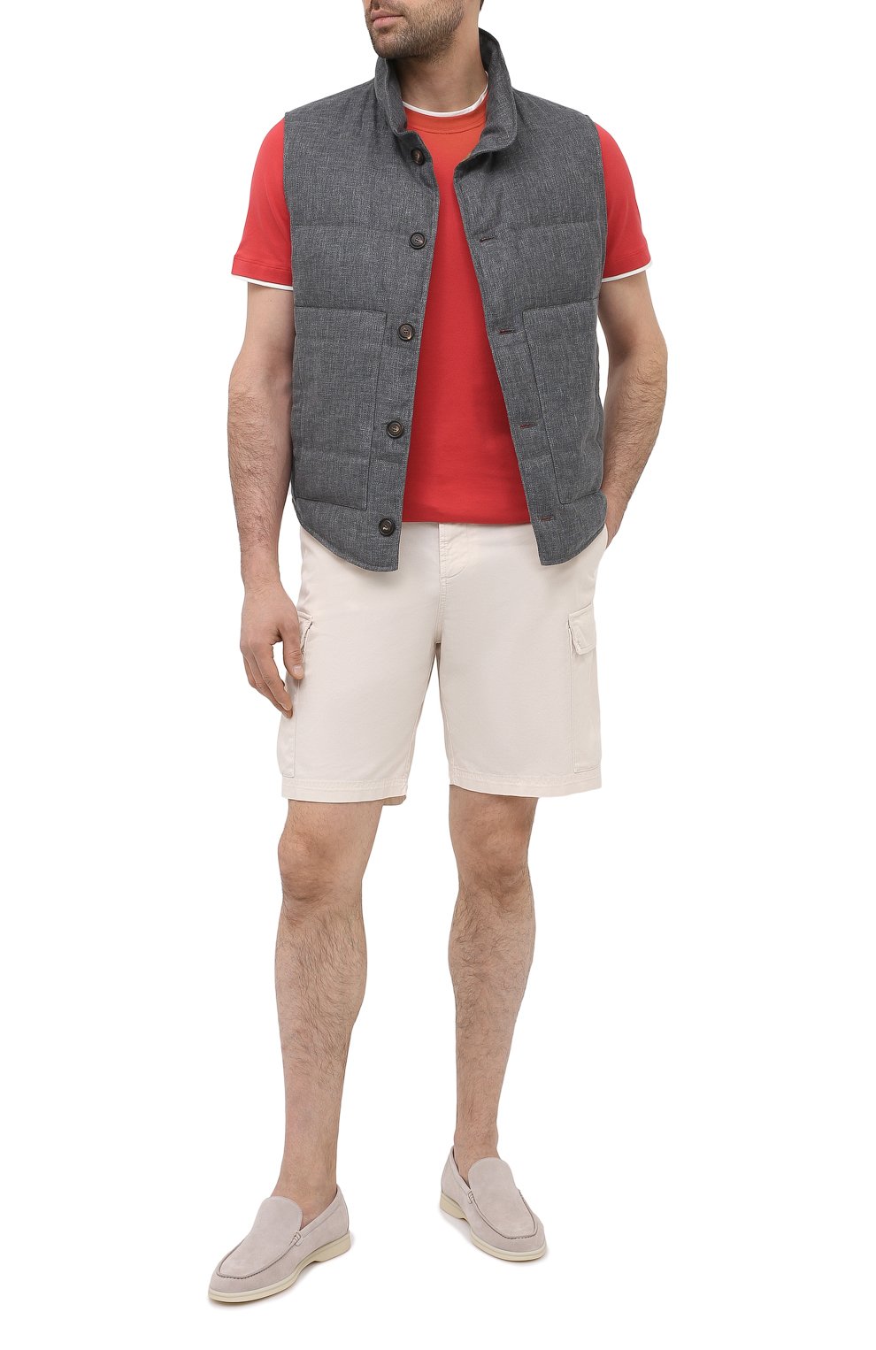 Замшевые лоферы summer walk LORO PIANA, арт. FAE8124, фото 2