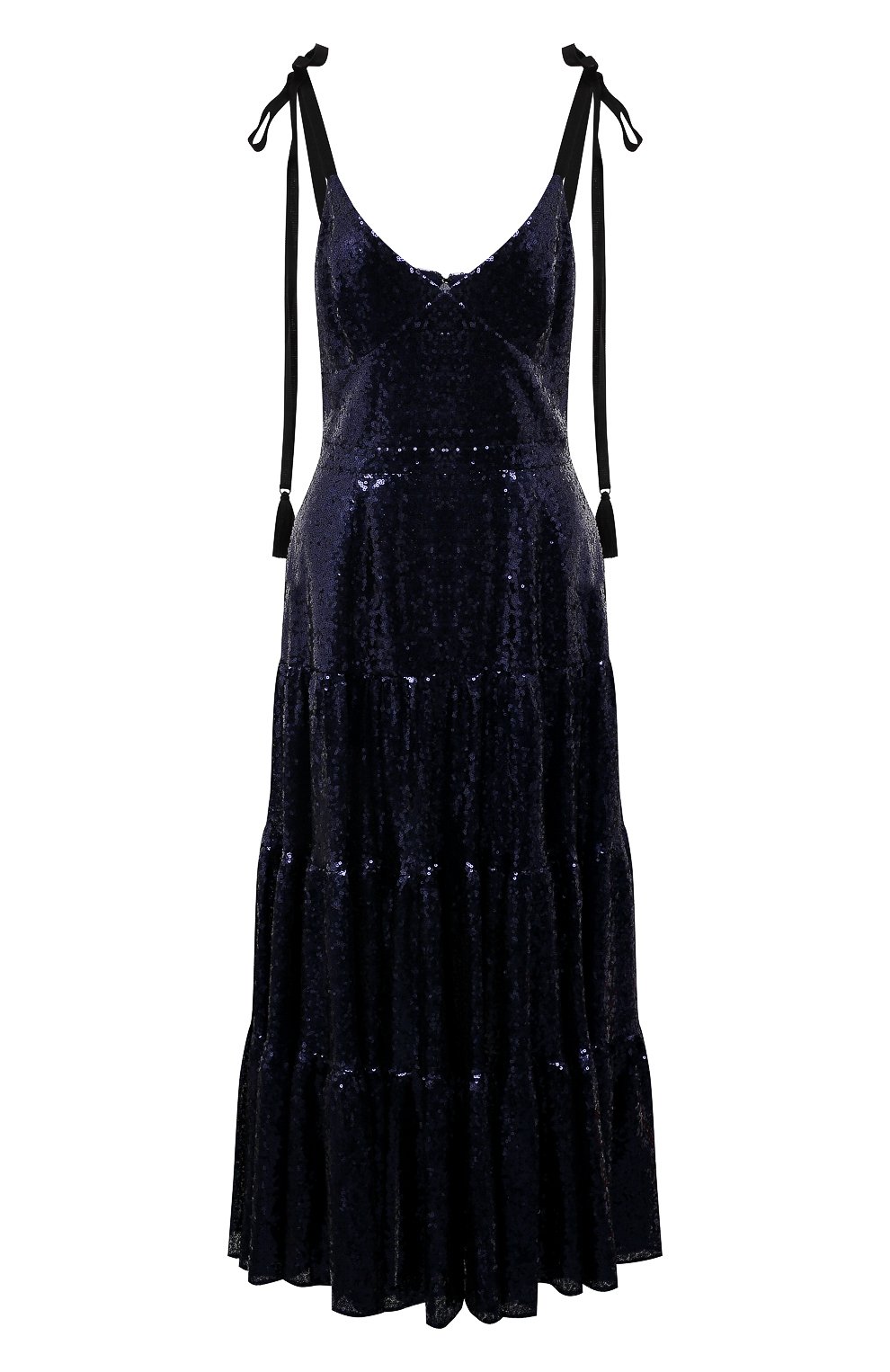 Платье с пайетками YANA DRESS синего цвета по цене 127000 руб., арт. 4-23/8-060-Н504, фото 1 Платье с пайетками YANA DRESS, арт. 4-23/8-060-Н504, фото 1