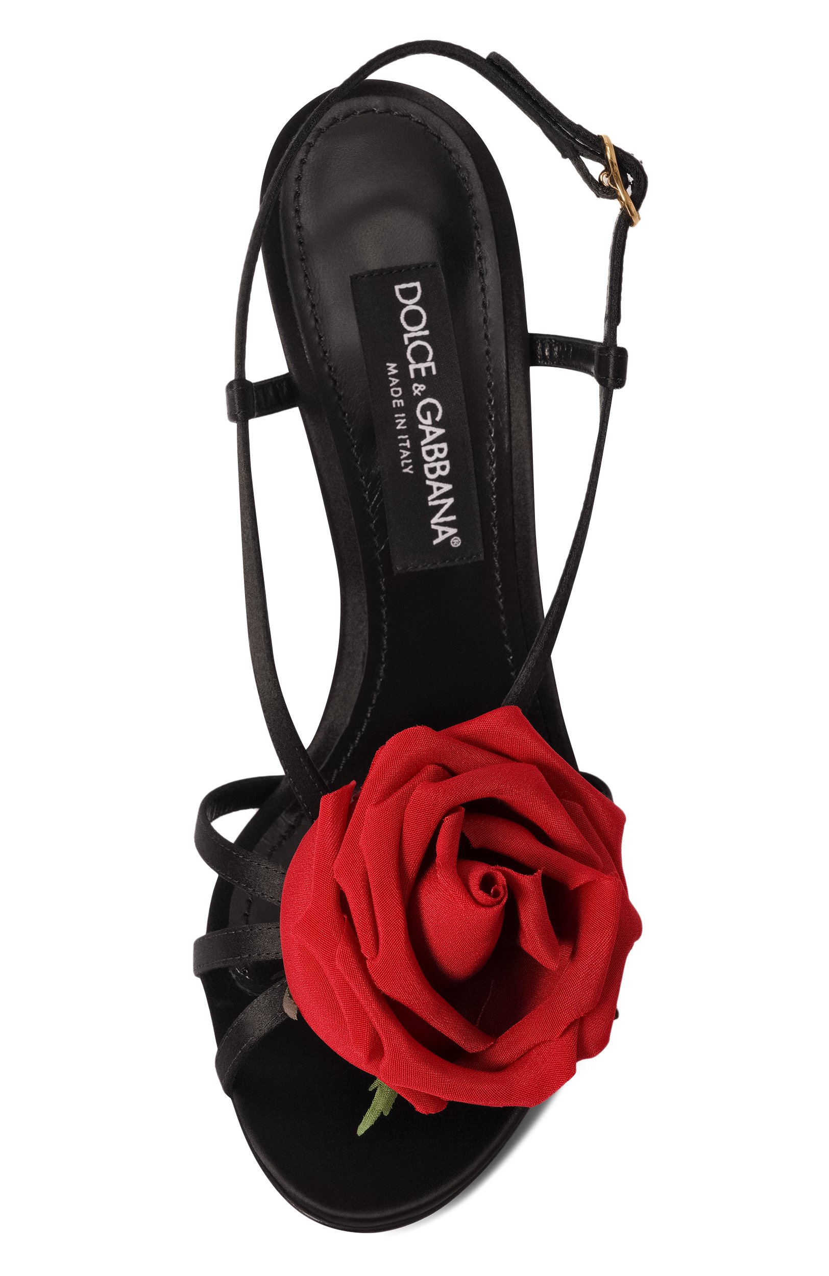 Атласные босоножки keira 90 DOLCE & GABBANA, арт. CR2029/A0620, фото 6