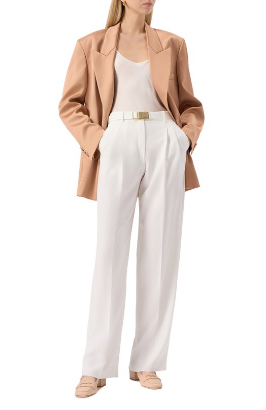 Брюки Max Mara Studio NE0TTIA Белый  NE0TTIA Фото 2