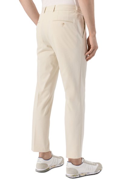 Брюки BOSS кремового цвета по цене 26950 руб., арт. 50537262, фото 4 Брюки BOSS, арт. 50537262, фото 4