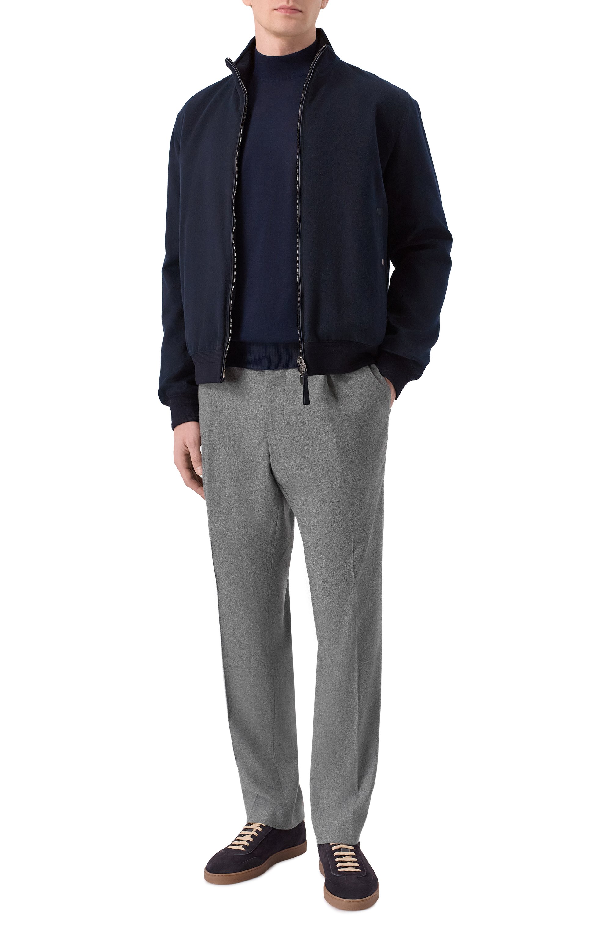 Брюки из шерсти и кашемира COLOMBO, арт. PA00554/61088-10, фото 2