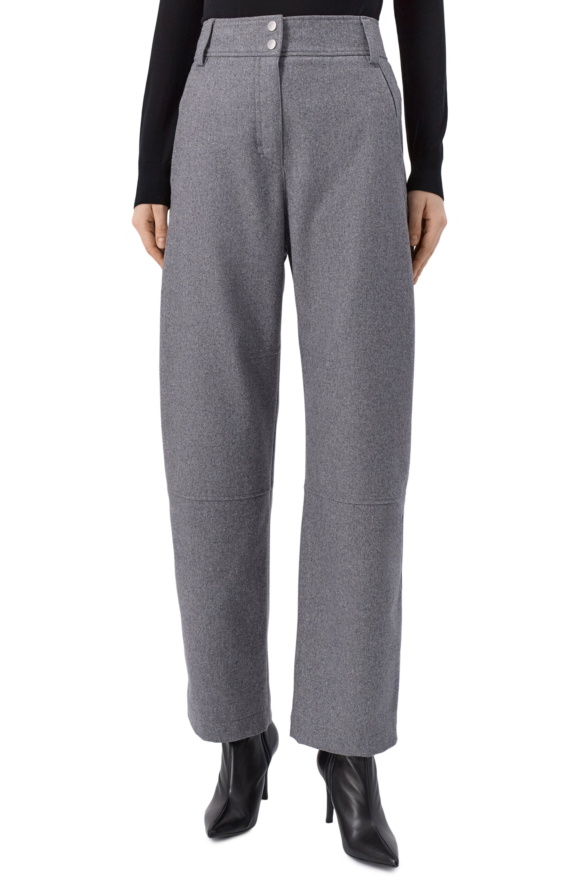 Брюки из шерсти и лиоцелла BOSS, арт. 50548109, фото 3