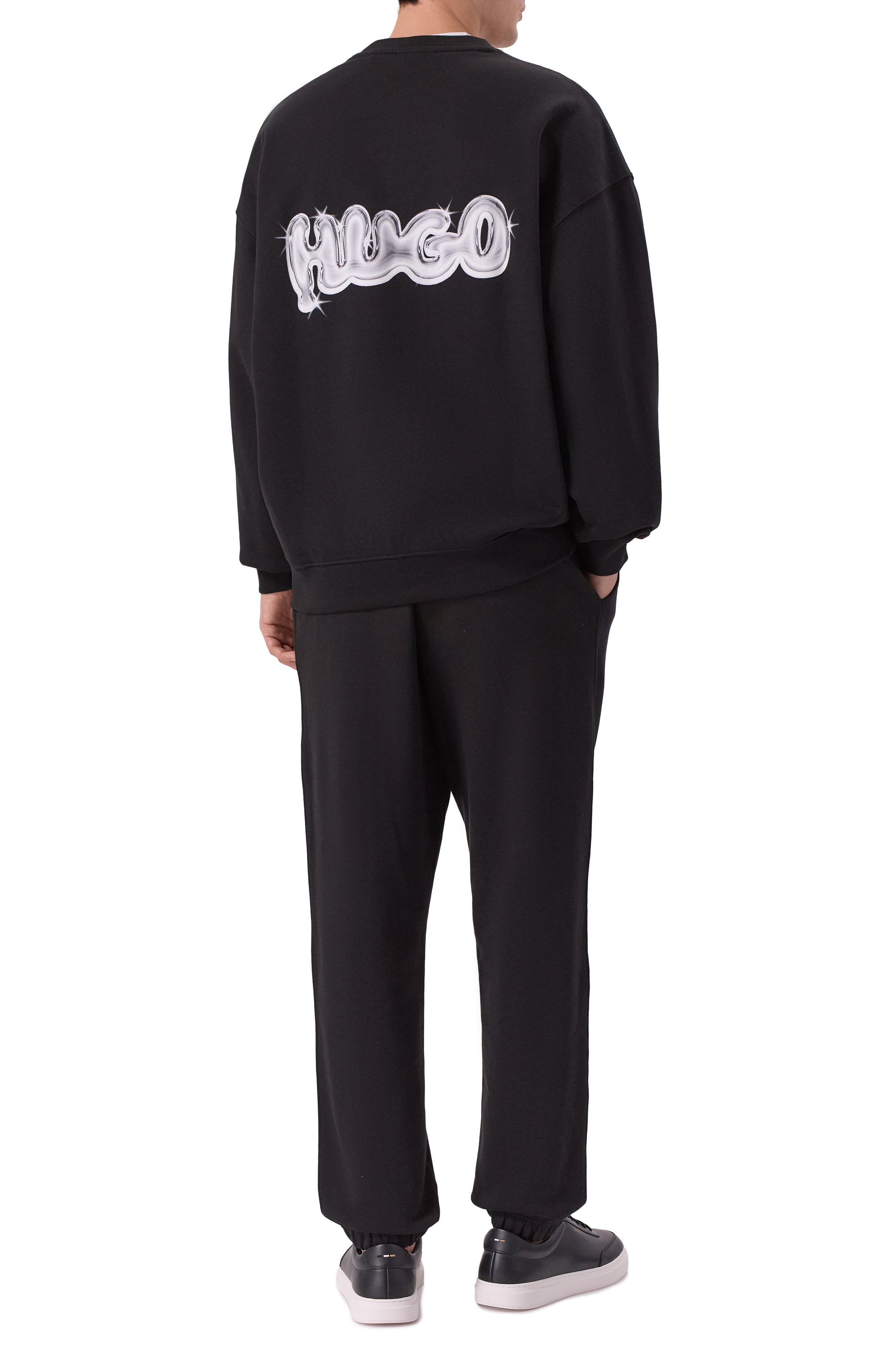 Хлопковый свитшот HUGO BLUE, арт. 50549778, фото 2