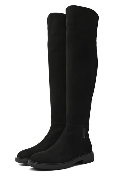 Женские замшевые ботфорты lexington GIANVITO ROSSI, арт. G80398.20G0M.C5LNENE