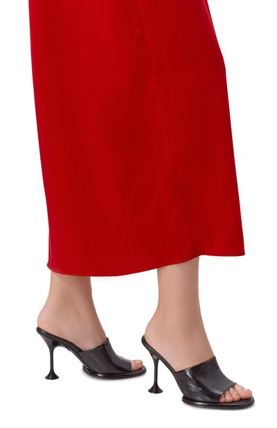 Женские кожаные мюли orb 95 SERGIO ROSSI, арт. B13590/MMVV37