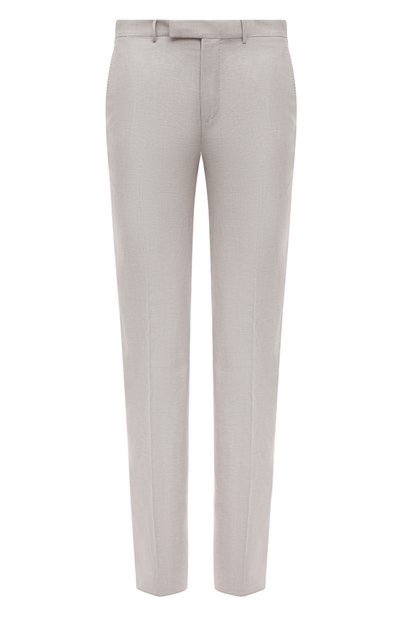 Мужские брюки из шерсти и льна ZEGNA, арт. 718F06A7/75TB12