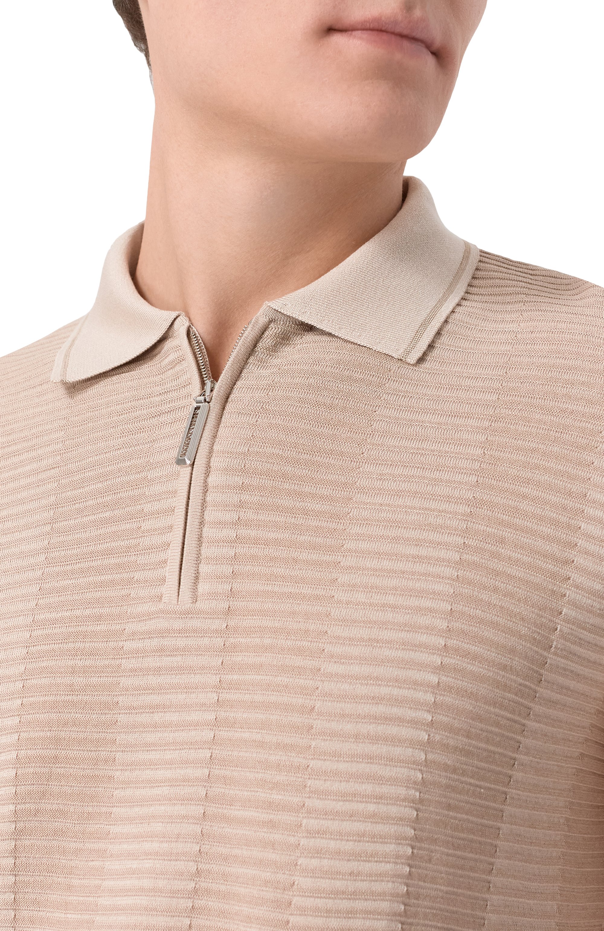 Поло из шелка и хлопка STEFANO RICCI, арт. K818104P31/F26170, фото 5