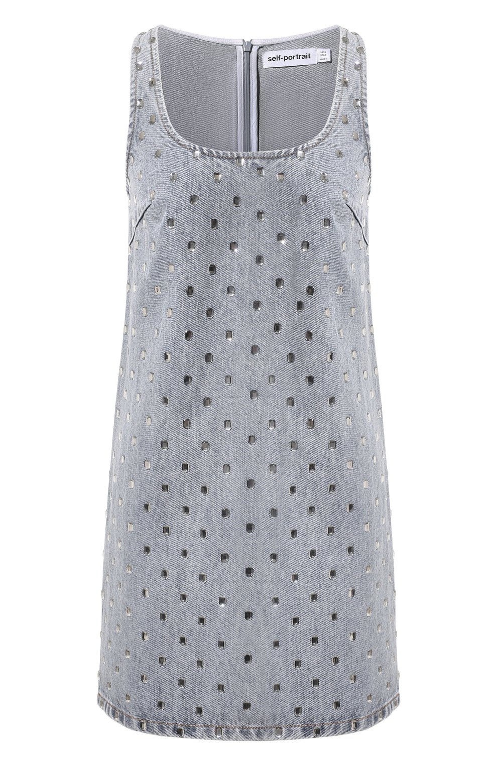 Джинсовое платье SELF-PORTRAIT, арт. PF24-842S-BL, фото 1
