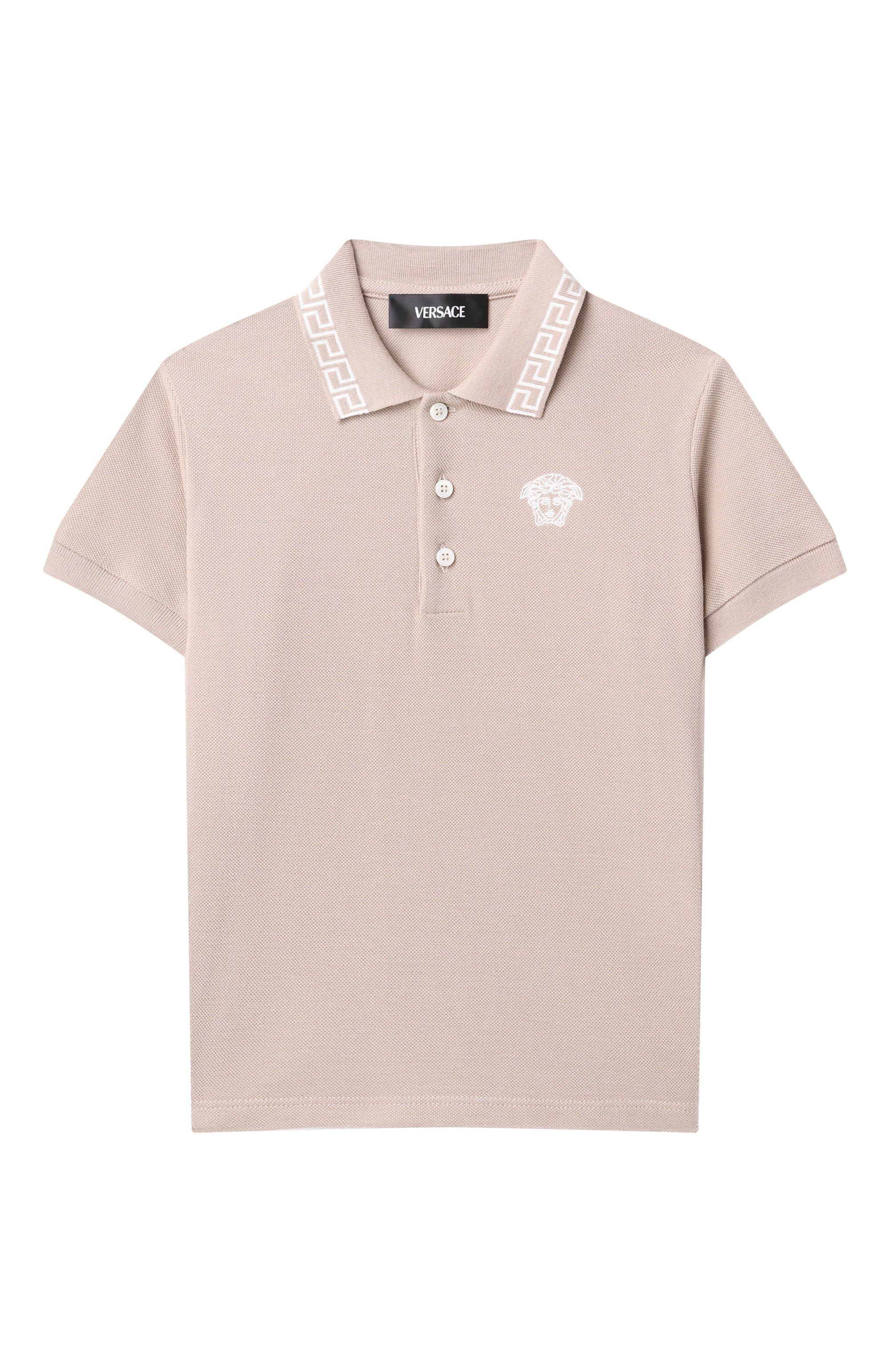 Хлопковое поло VERSACE, арт. 1018617/1A13012, фото 1