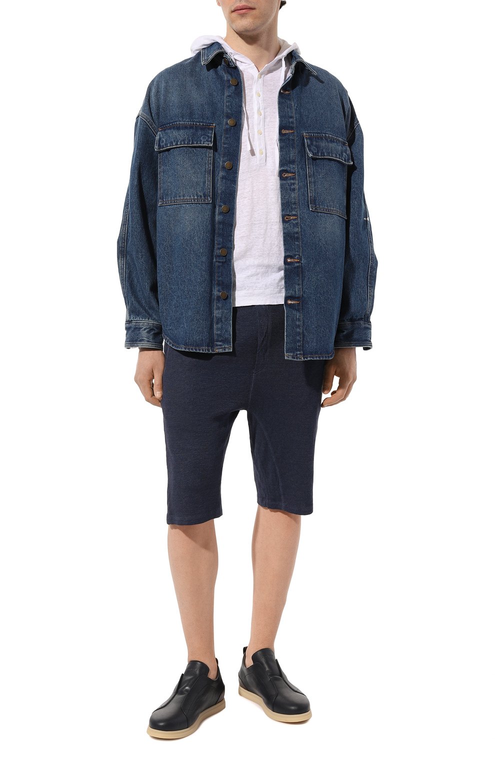 Шорты изо льна и хлопка 120% LINO, арт. 31ALIM791P/000G086/S00, фото 2