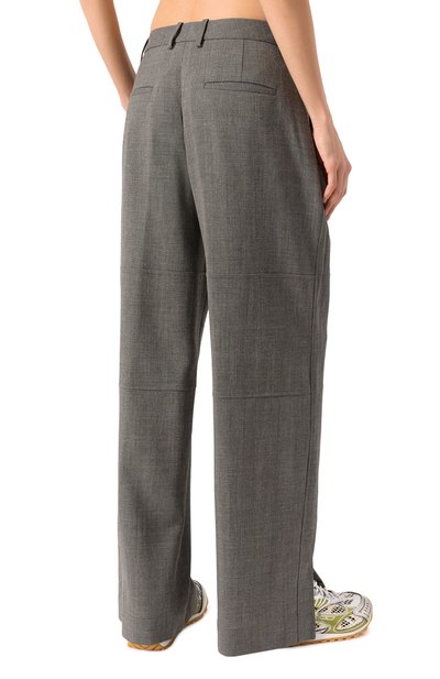 Шерстяные брюки JIL SANDER, арт. J03KA0277-J40201, фото 4