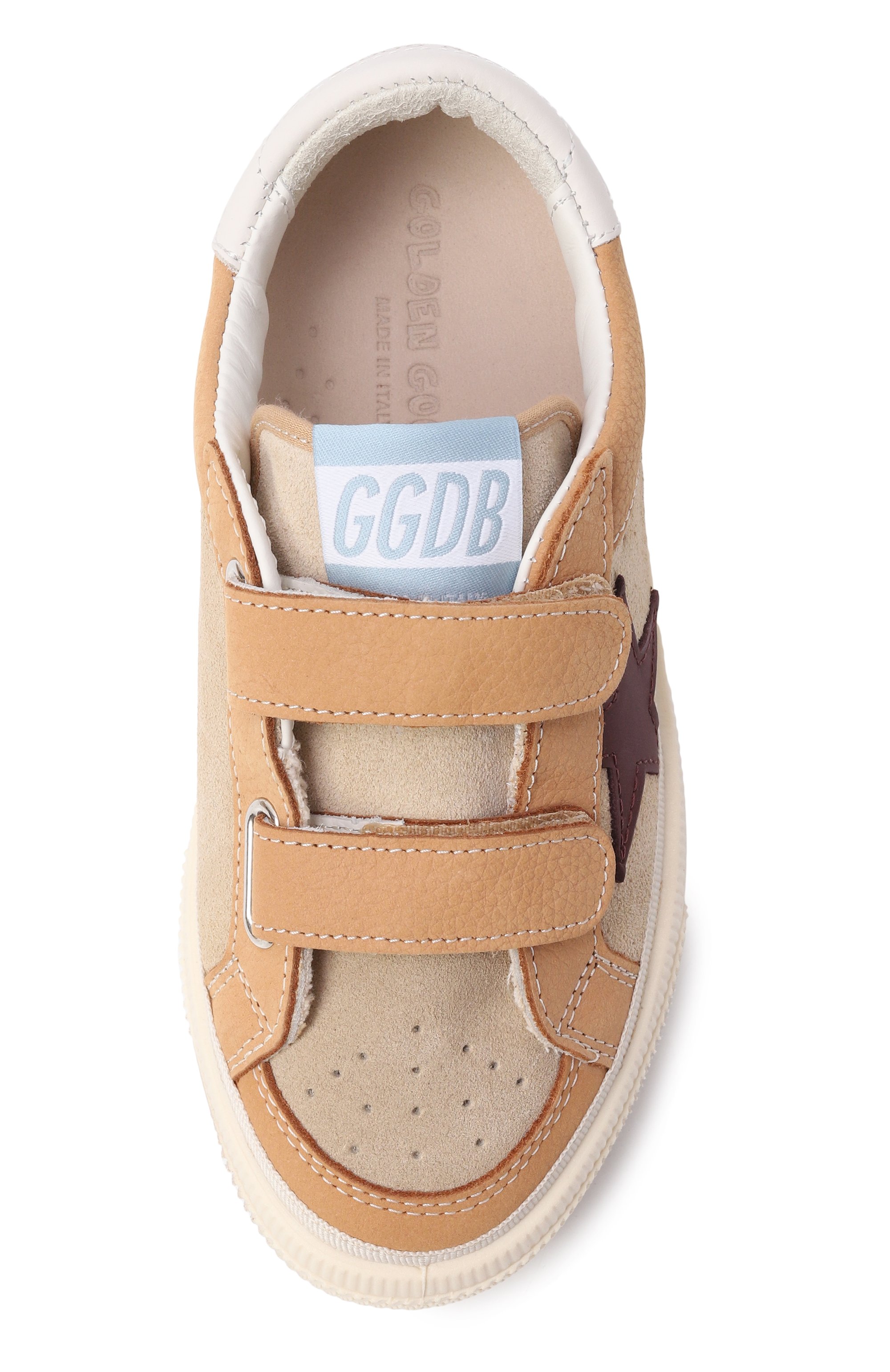Кожаные кеды may GOLDEN GOOSE DELUXE BRAND, арт. GYF00612.F008082, фото 4