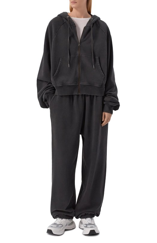 Толстовка из хлопка и шерсти Addicted FT2315.1 Чёрный  FT2315.1 Фото 2