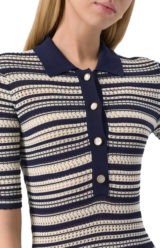 Платье из вискозы Twinset 251TP3190 Разноцветный  251TP3190 Фото 5